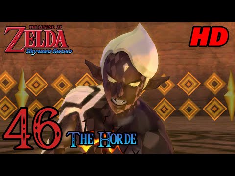 Zelda Skyward Sword HD 60FPS 100% Walkthrough - Part 46 - The Horde | Ghirahim Final