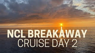 NCL Breakaway Day 2 🌊 | Sea Day, Haven Food & Balcony Reading Vibes 📚✨