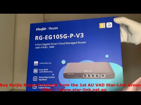 RG-EG105G-P V3 Open Box Video