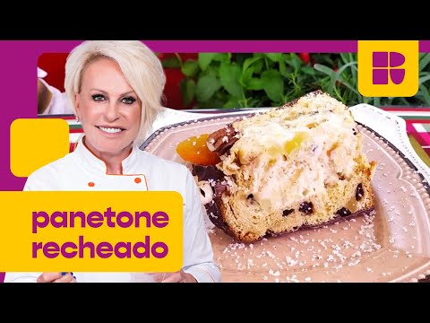 Stuffed Panettone | Christmas Recipes | Ana Maria Braga | Mais Você