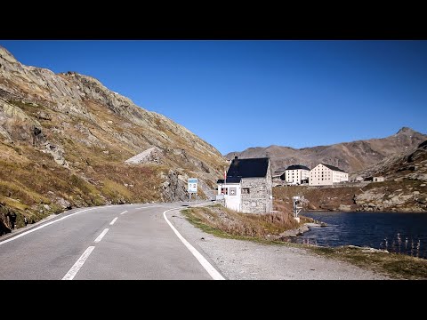 The Great St. Bernard Pass from Aosta via Gignod (Italy) - Indoor Cycling Training