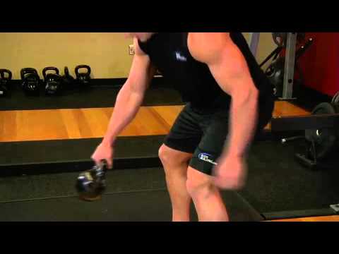 Kettlebell Pass Between The Legs Exercise