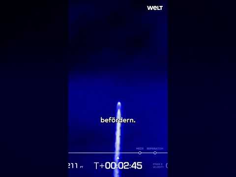 CAPE CANAVERAL: Erfolgreicher Raketenstart - Jeff Bezos' "New Glenn" abgehoben! | WELT #shorts