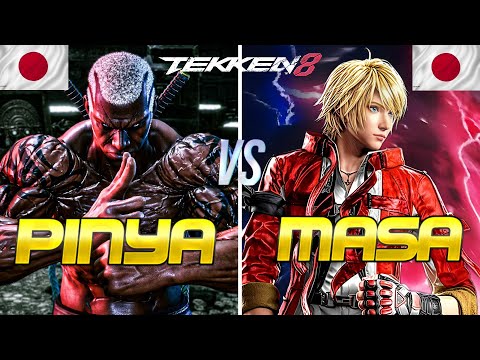 Tekken 8 ▰ Varel PINYA (Rank #1 Raven) Vs MASA (Rank #1 Leo) ▰ Ranked Matches