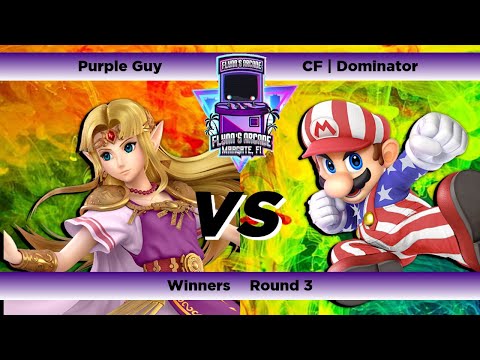 Flynn's Arcade 053 Winners Round 3 - Purple Guy (Zelda) Vs CF | Dominator (Mario) SSBU Ultimate