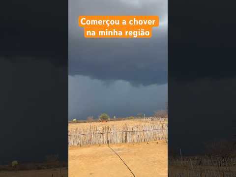 Começou a chover na minha região de ouricuri Pernambuco