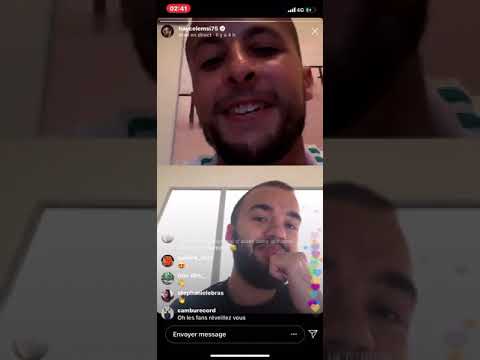 HAYCE LEMSI et OLI Freestyle en Impro sur Instagram