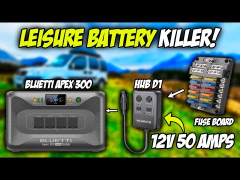 Bluetti Apex 300 & Hub D1 | The FIRST Power Station that CAN replace a leisure battery!