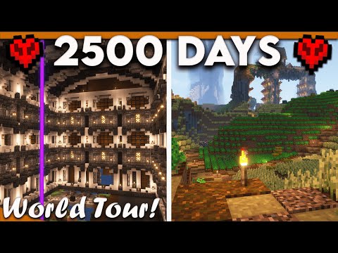 I Survived 2500 Days in Hardcore Amplified Survival Minecraft - World Tour and Download