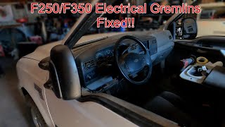 1999-2007 Ford F250/F350 Electrical Weirdness Fixed!! Radio On, Blower Motor On, Horn Honking!!