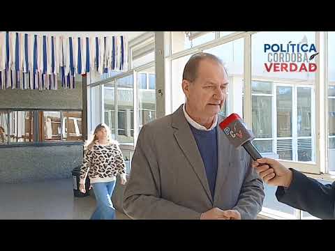 Marcos Juárez, votó Pedro Dellarossa