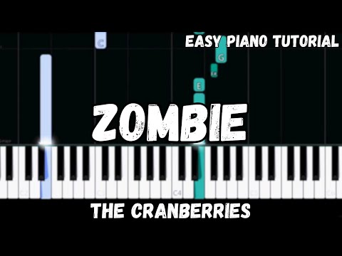 The Cranberries - Zombie (Easy Piano Tutorial)