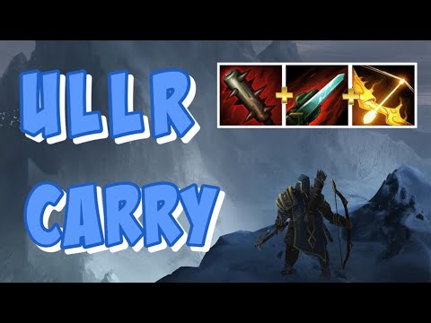 ULLR CARRY - SUCH A TOUGH GAME! - SMITE SEASON 9