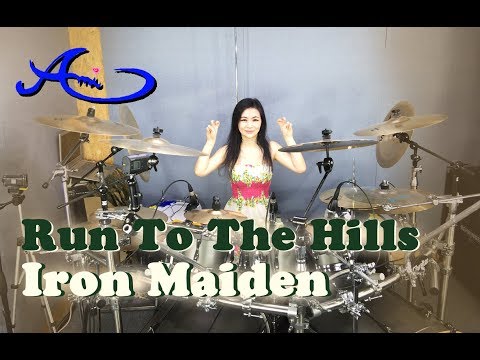 Iron Maiden - Run To The Hills drum cover by Ami Kim (#37) Video