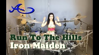 Iron Maiden - Run To The Hills drum cover by Ami Kim (#37)