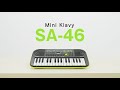 Mini Klavye SA 46 Tanıtım Videosu