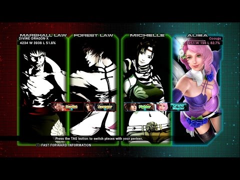 429 - Tekken Tag Tournament 2 - Coouge (Michelle/Alisa) vs DIVINE-DRAGON-X (Marshall Law/Forest Law)