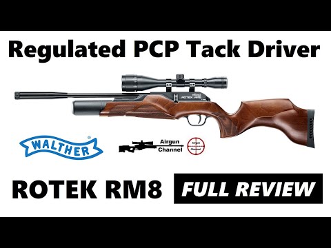 Walther ROTEK RM8 (Full Review) Regulated .177 German Tack Driver