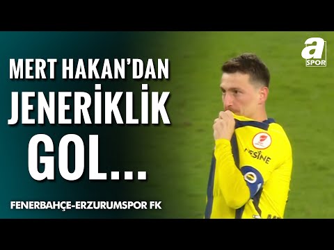 GOL Mert Hakan Yandaş | Fenerbahçe 3-0 Erzurumspor FK | Ziraat Türkiye Kupası B Grubu 2. Hafta Maçı