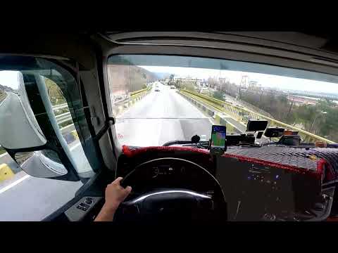 POV DRIVING Romanya-Orşova Tuna Nehri