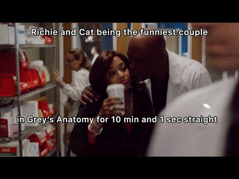 Catherine Fox & Richard Webber being the funniest couple in Grey’s Anatomy for 10 minutes straight