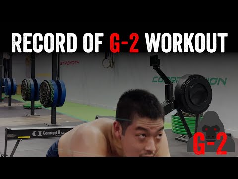 Record Of G-2 Workout "tttTD108"