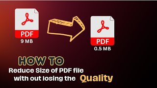 Stop Losing Quality: Shrink PDF File Size in Adobe Acrobat Reader DC #pdf
