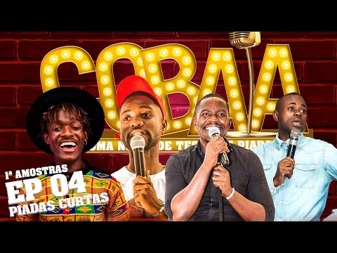 1ª AMOSTRAS #EP​​ 04- WAZEMBA, SIMIÃO, ADILSON MIGUEL, SCAITT BORRABEU | PIADAS CURTAS