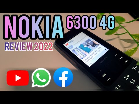 Can a NOKIA 6300 4G in 2023 replace my phone? (Runs YT/FB/Whatsapp)