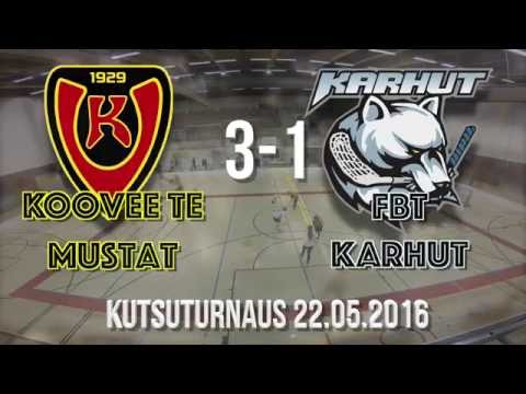 2016 22 05 Koovee TE  Mustat vs FBT Karhut 4-1