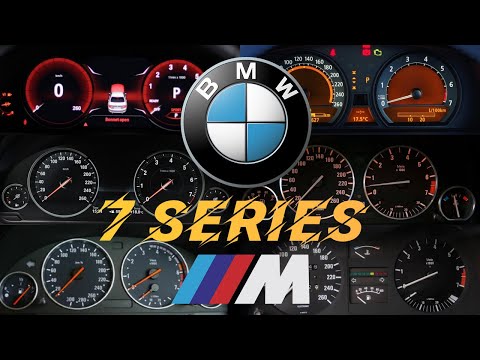 All BMW 7 SERIES(1977-2023) ACCELERATION BATTLE 0-100|E23 E32 E38 E65E66E67E68 F01 F02F03F04 G11G12|