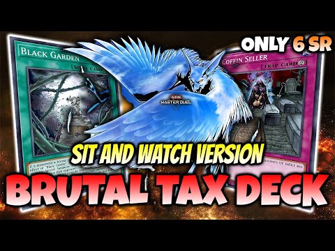 An Anti-Play Zero Ur Burn ❌ Rage Quit Meta Decks with 6 SR Only - Cheap Tax Burn Deck [Master Duel]