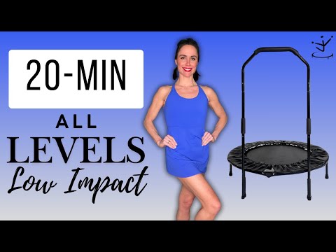 20-Minute Low Impact Rebounding Workout | Build Muscle, Strength & Balance at Any Age