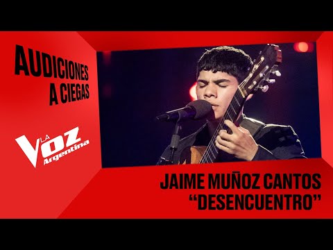 Jaime Muñoz Cantos - "Desencuentro" - Audiciones a ciegas - La Voz Argentina 2025