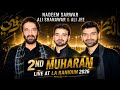 Nadeem Sarwar Ali Shanawar Ali Jee Live 2nd Muharram Live Noha Khwani At La Ranioun 2026