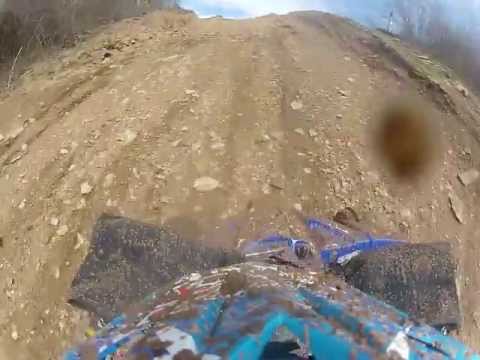 GoPro of Round #3 of the PA State harescramble series at Evansville MX Park  4/14/13