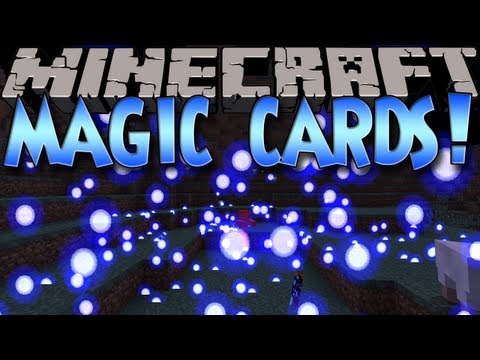 ChazOfftopic - Minecraft Mods: MAGIC CARDS! AMAZING EFFECTS & SPELLS! (1.6.2)