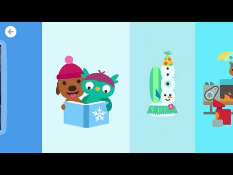 Sago Mini School new update bakery, snow, grocery, garbage