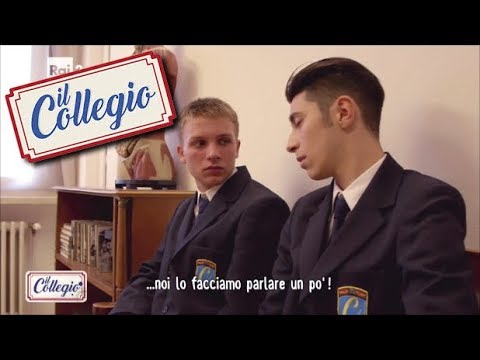 Filippo Moras e Alessio Milanesi dal preside - Seconda puntata - Il Collegio