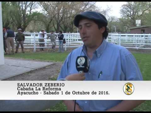 01-10-16 Nota Salvador Zeberio - Cabaña La Reforma e Invitadas - Ayacucho.