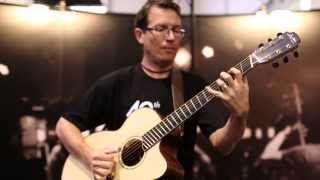 LR Baggs Presents Stephen Inglis at NAMM 2014 | Slack Key Number 1