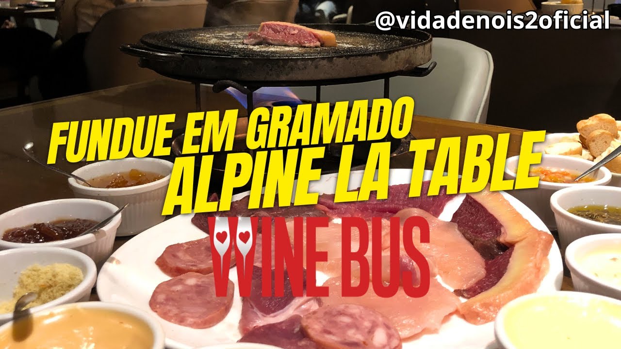 FUNDUE NO CENTRO DE GRAMADO - RS ALPINE LA TABLE