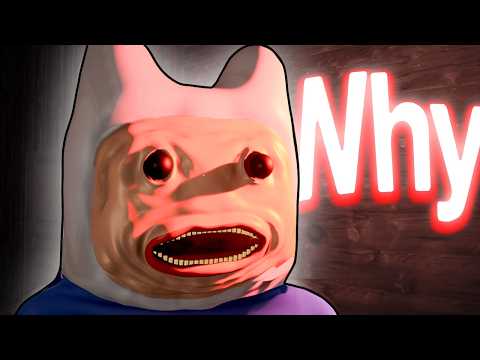 If I get scared, the cartoon horror game switches…