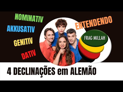 Entendendo as 4 declinações em alemão. Nominativo Acusativo Dativo e Genitivo.