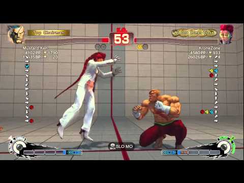 Mustard Ken (Sagat) Vs. Wolfkrone (Viper)