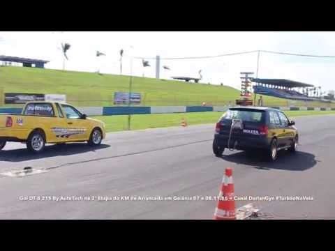 Gol DT-B 215 By AutoTech na 2ª Etapa do KM de Arrancada em Goiânia 07e 08.11.15 = Canal DarlanGyn