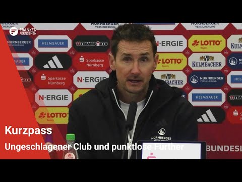 Kurzpass: Ungeschlagener Club und punktlose Fürther