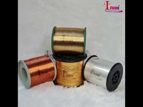 Silver mx zari yarn, for textile industry, packaging type: p...