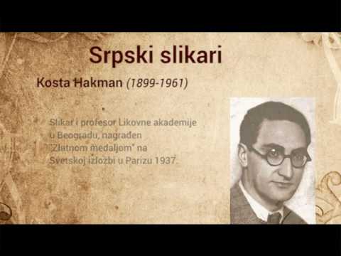 Srpski slikari - Kosta Hakman - Tv Ras
