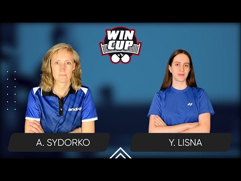 15:30 Anzhela Sydorko - Yaroslava Lisna 16.06.2025 WINCUP Women Season Final Professional. Table 1